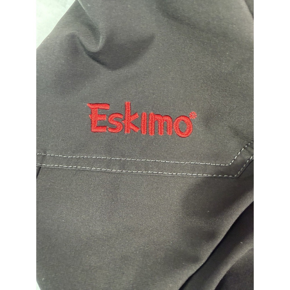 Eskimo Scout Ice Fishing Pants Softshell Fleece Lined Black‎ Men's Medium